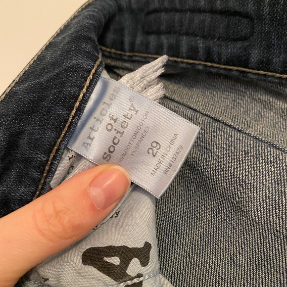 Articles of Society Slim Straight Jeans - Picture 10 of 12